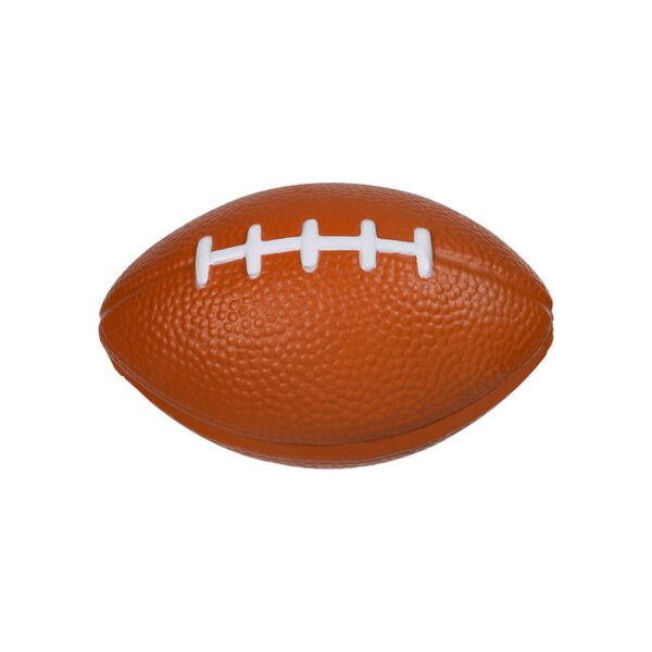 Football Shape Super Squish Stress Ball Sensory Toy Thumbnail