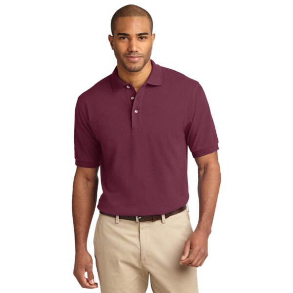Heavyweight Cotton Pique Polo Thumbnail