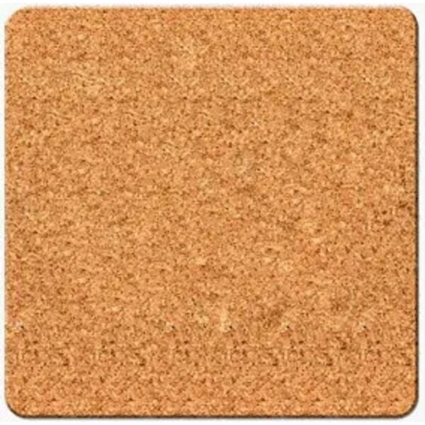 4" Cork Square 6 Coaster Set  Thumbnail