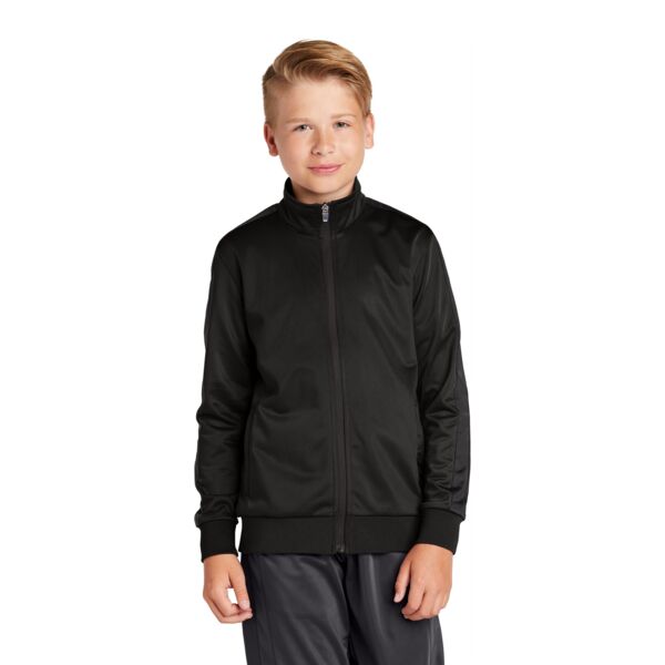 Youth Tricot Sleeve Stripe Track Jacket Thumbnail