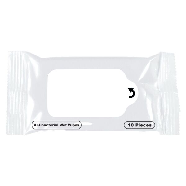 Antibacterial Wet Wipe Packet Thumbnail